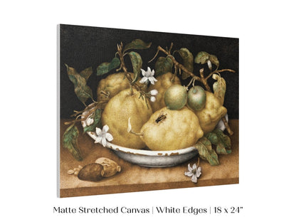 Still Life with Lemons and Limes | P400 - Single Art Prints - Piccolo Fiore Prints