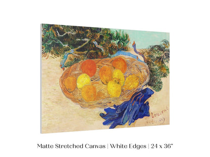 Still Life with Oranges and Lemons | P105 - Single Art Prints - Piccolo Fiore Prints