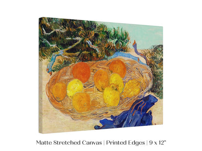 Still Life with Oranges and Lemons | P105 - Single Art Prints - Piccolo Fiore Prints
