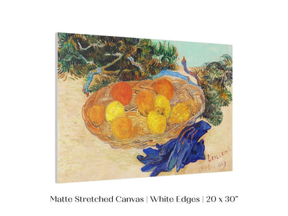 Still Life with Oranges and Lemons | P105 - Single Art Prints - Piccolo Fiore Prints