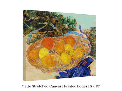 Still Life with Oranges and Lemons | P105 - Single Art Prints - Piccolo Fiore Prints