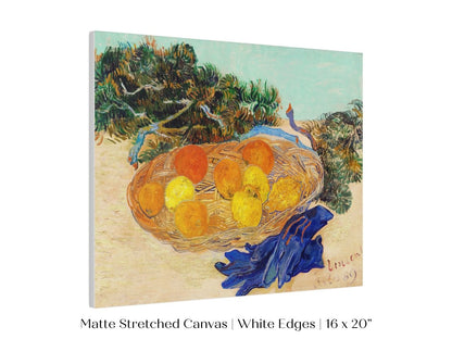 Still Life with Oranges and Lemons | P105 - Single Art Prints - Piccolo Fiore Prints