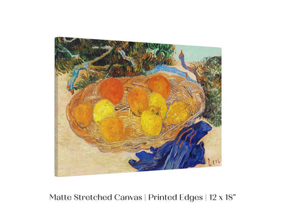 Still Life with Oranges and Lemons | P105 - Single Art Prints - Piccolo Fiore Prints