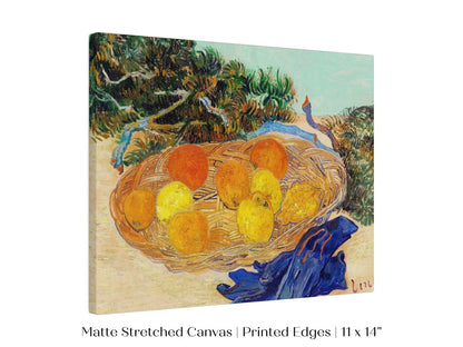 Still Life with Oranges and Lemons | P105 - Single Art Prints - Piccolo Fiore Prints