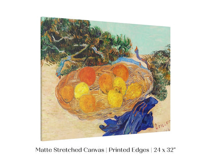 Still Life with Oranges and Lemons | P105 - Single Art Prints - Piccolo Fiore Prints