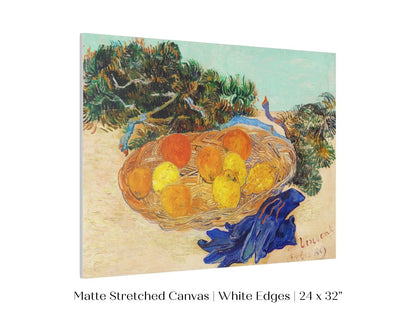 Still Life with Oranges and Lemons | P105 - Single Art Prints - Piccolo Fiore Prints