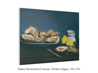 Still Life with Oysters and Lemons | P448 - Single Art Prints - Piccolo Fiore Prints