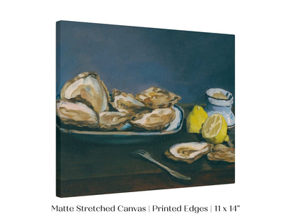 Still Life with Oysters and Lemons | P448 - Single Art Prints - Piccolo Fiore Prints