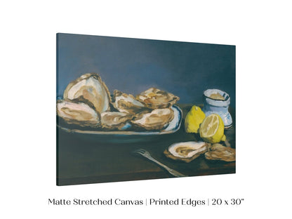 Still Life with Oysters and Lemons | P448 - Single Art Prints - Piccolo Fiore Prints