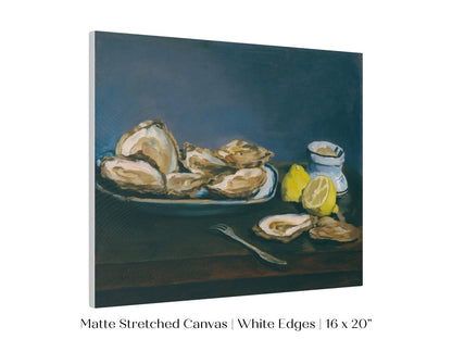 Still Life with Oysters and Lemons | P448 - Single Art Prints - Piccolo Fiore Prints