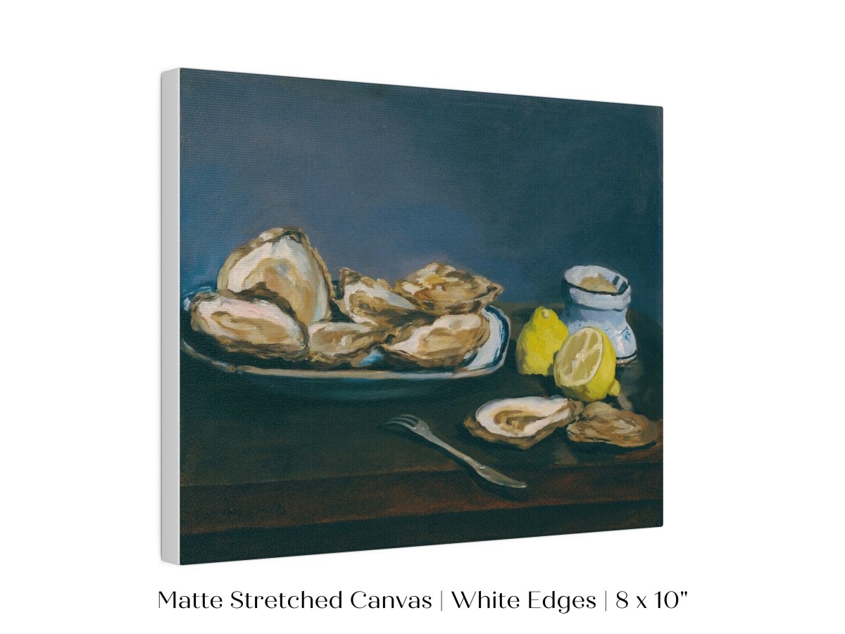 Still Life with Oysters and Lemons | P448 - Single Art Prints - Piccolo Fiore Prints