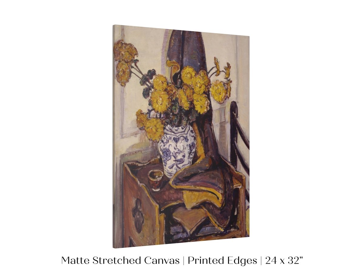 Still Life with Yellow Flowers | P184 - Single Art Prints - Piccolo Fiore Prints