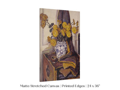 Still Life with Yellow Flowers | P184 - Single Art Prints - Piccolo Fiore Prints