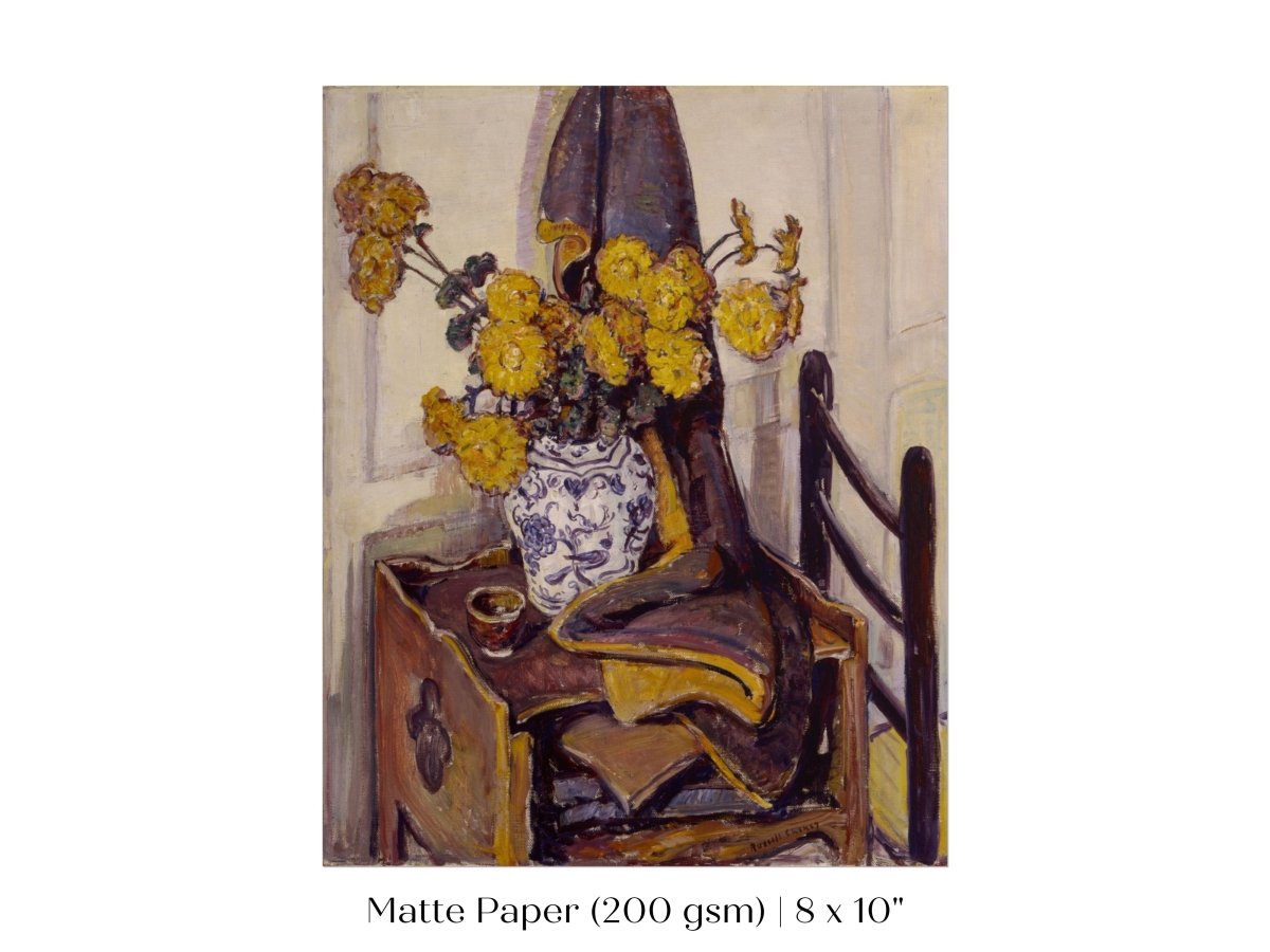 Still Life with Yellow Flowers | P184 - Single Art Prints - Piccolo Fiore Prints