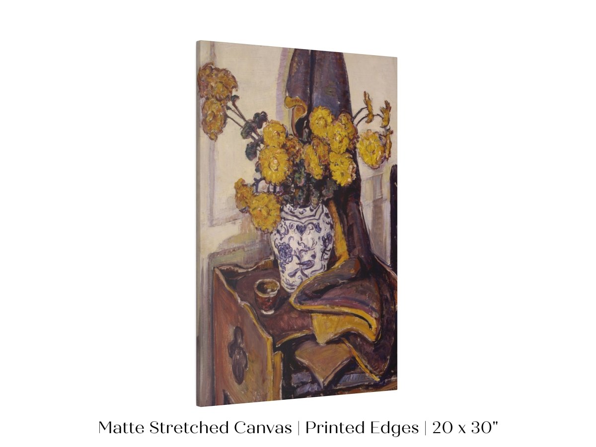 Still Life with Yellow Flowers | P184 - Single Art Prints - Piccolo Fiore Prints
