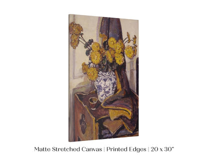 Still Life with Yellow Flowers | P184 - Single Art Prints - Piccolo Fiore Prints