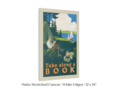 Take Along a Book | P699 - Single Art Prints - Piccolo Fiore Prints