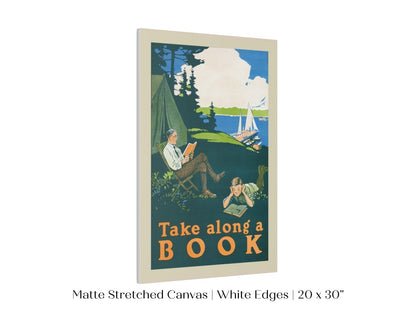 Take Along a Book | P699 - Single Art Prints - Piccolo Fiore Prints