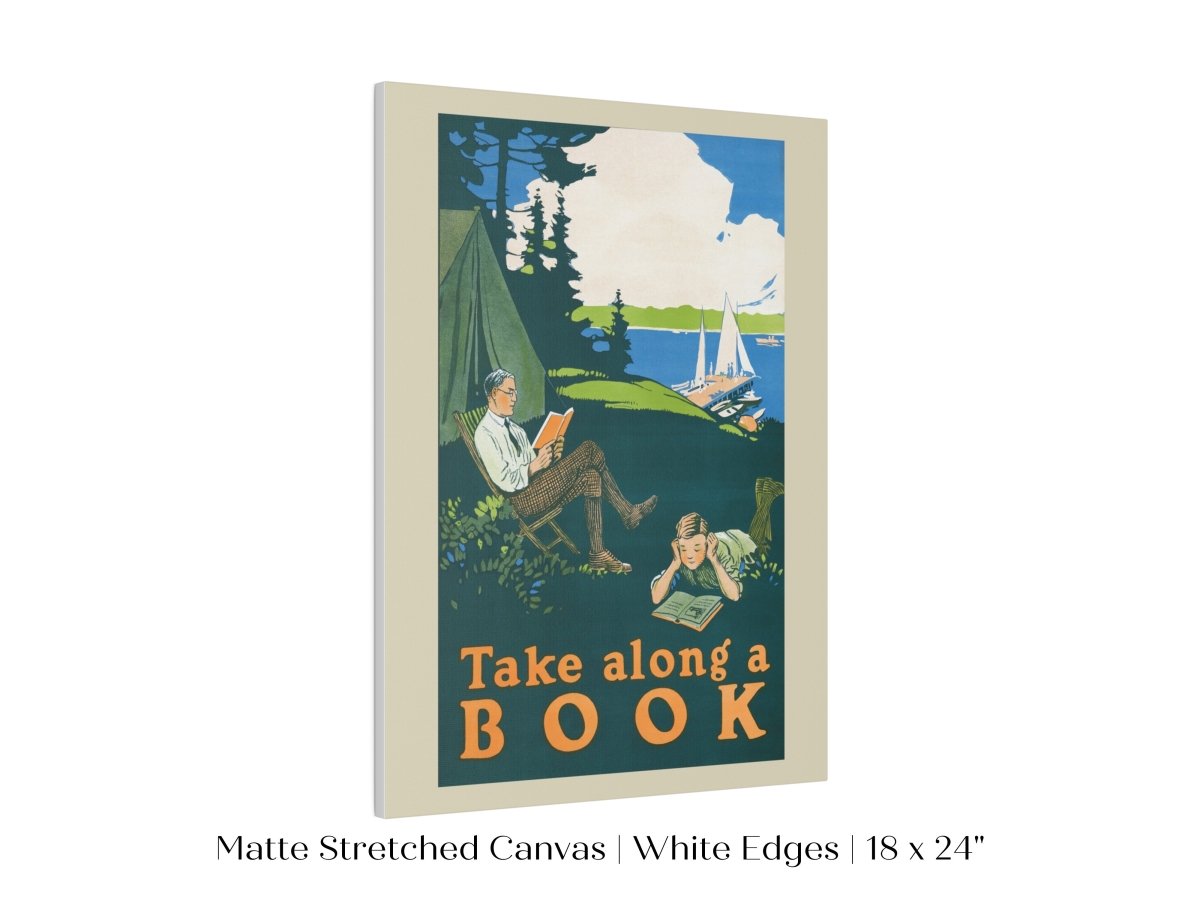 Take Along a Book | P699 - Single Art Prints - Piccolo Fiore Prints