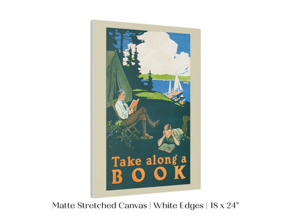 Take Along a Book | P699 - Single Art Prints - Piccolo Fiore Prints
