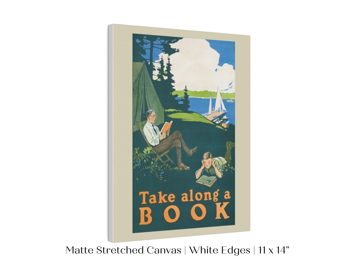 Take Along a Book | P699 - Single Art Prints - Piccolo Fiore Prints