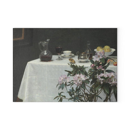Tea or Wine? | Glass Chopping Board - Glass Chopping Board - Piccolo Fiore Prints