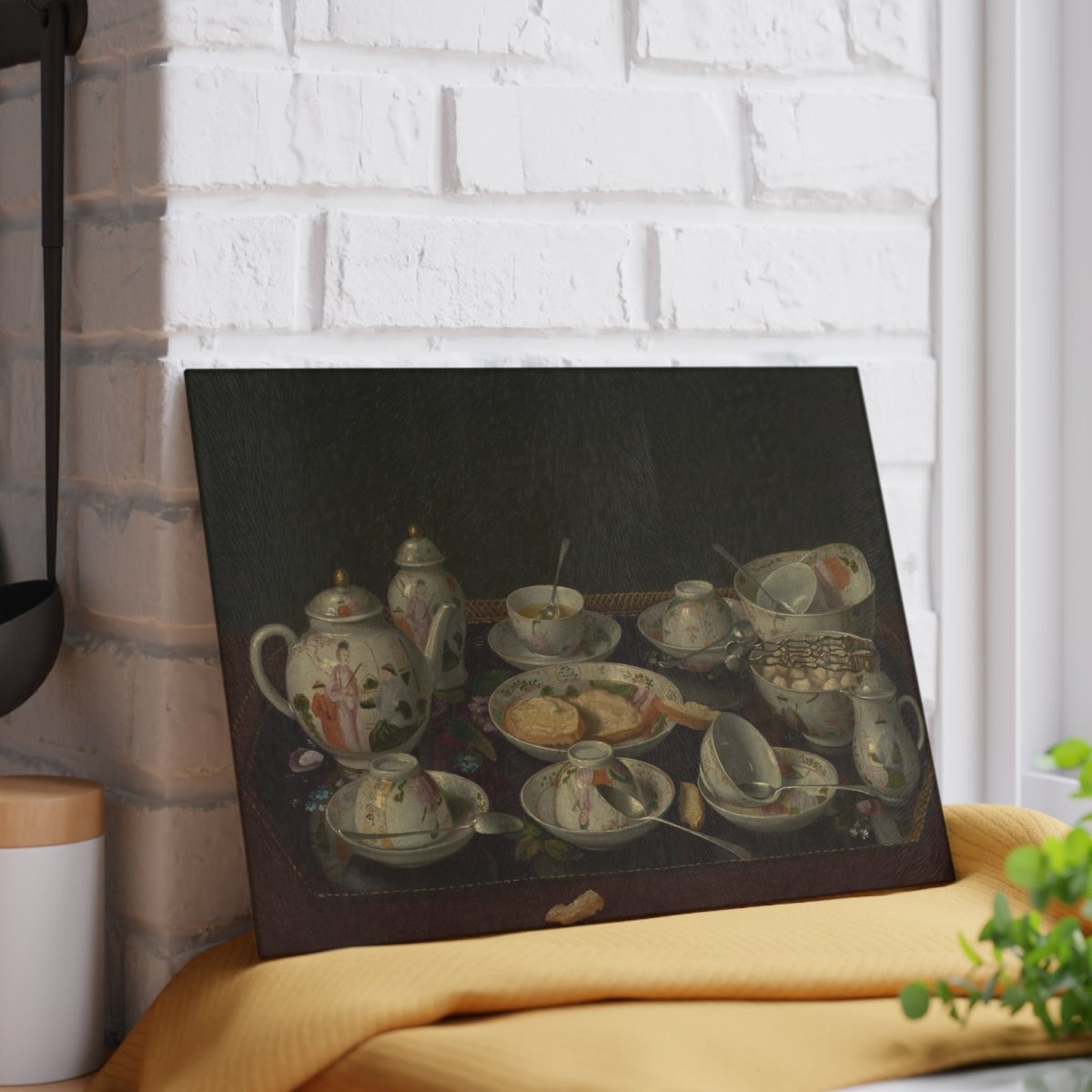 Tea - time China | Glass Chopping Board - Glass Chopping Board - Piccolo Fiore Prints