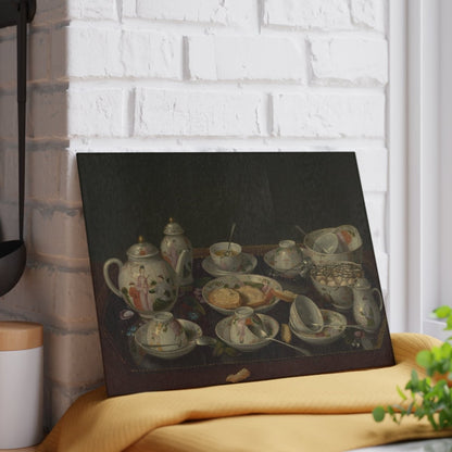 Tea - time China | Glass Chopping Board - Glass Chopping Board - Piccolo Fiore Prints