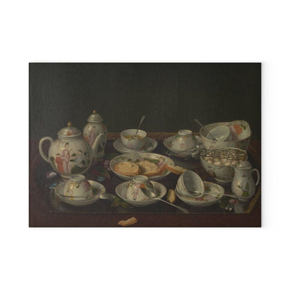 Tea - time China | Glass Chopping Board - Glass Chopping Board - Piccolo Fiore Prints
