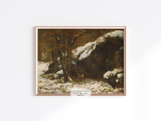 The Deer | P120 - Single Art Prints - Piccolo Fiore Prints