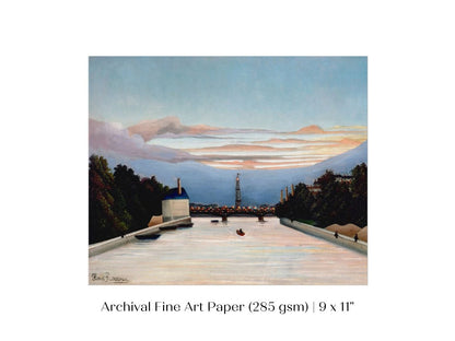 The Eiffel Tower | P98 - Single Art Prints - Piccolo Fiore Prints