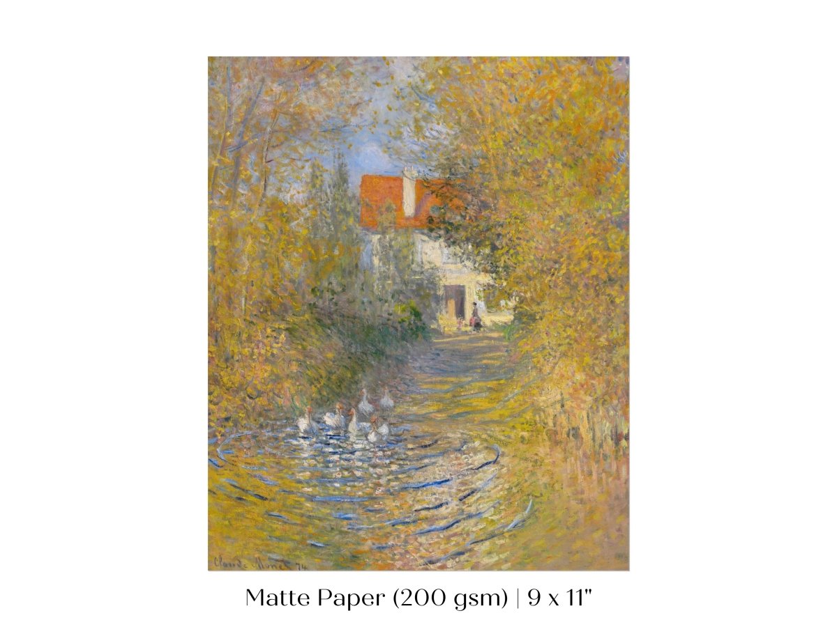 The Geese | P320 - Single Art Prints - Piccolo Fiore Prints