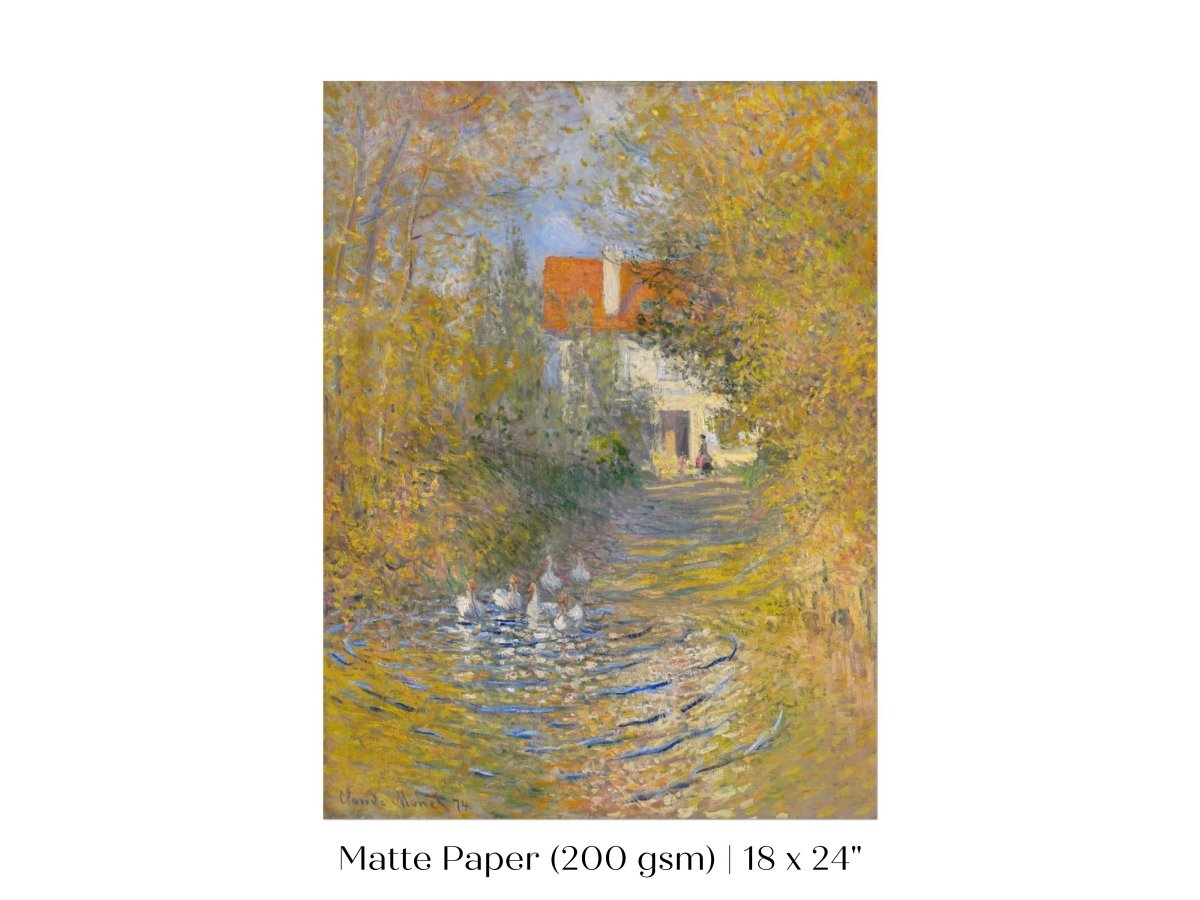 The Geese | P320 - Single Art Prints - Piccolo Fiore Prints