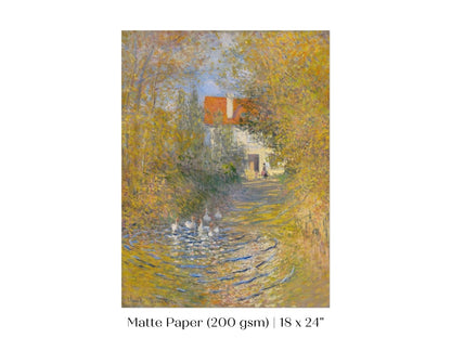 The Geese | P320 - Single Art Prints - Piccolo Fiore Prints