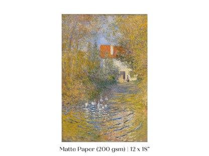 The Geese | P320 - Single Art Prints - Piccolo Fiore Prints
