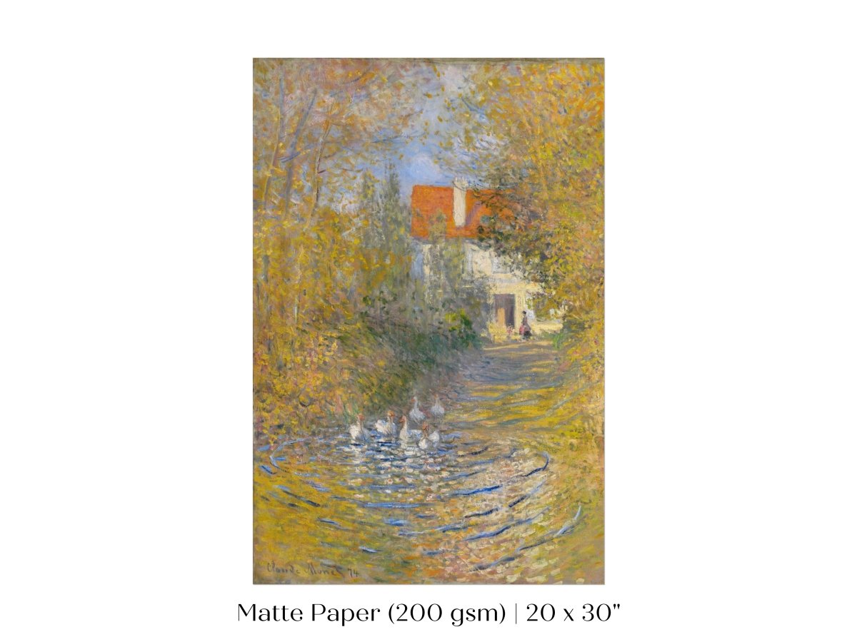 The Geese | P320 - Single Art Prints - Piccolo Fiore Prints