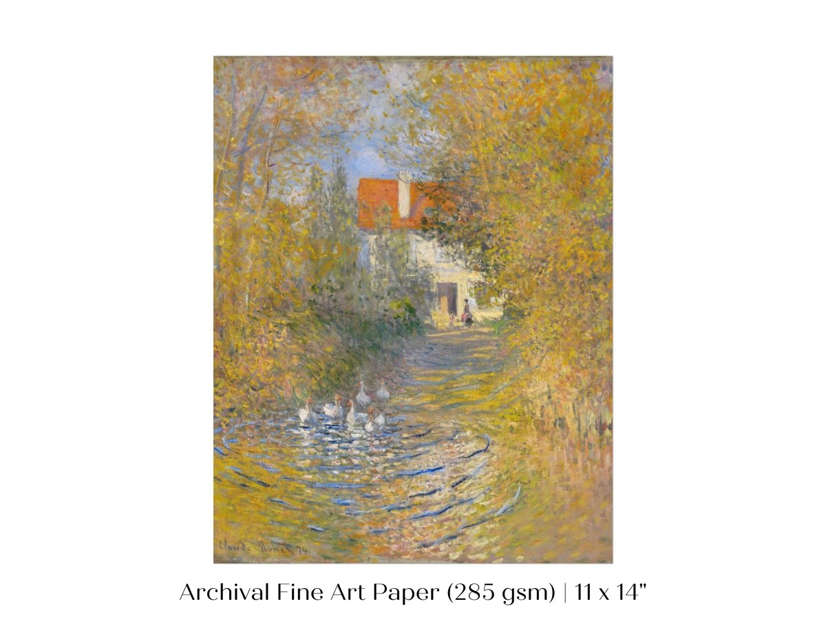 The Geese | P320 - Single Art Prints - Piccolo Fiore Prints