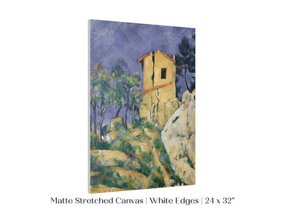 The House with the Cracked Walls | P86 - Single Art Prints - Piccolo Fiore Prints