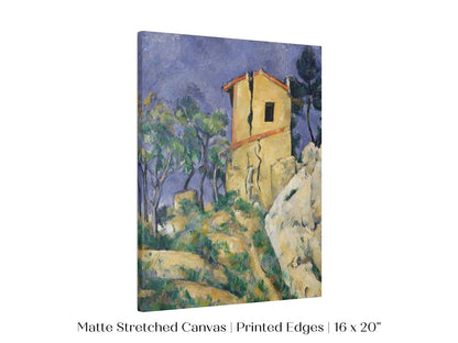The House with the Cracked Walls | P86 - Single Art Prints - Piccolo Fiore Prints