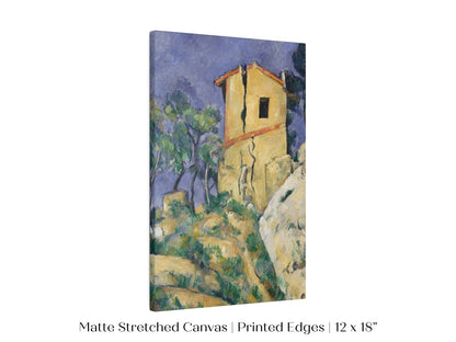 The House with the Cracked Walls | P86 - Single Art Prints - Piccolo Fiore Prints