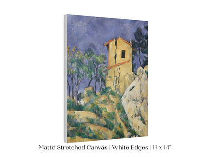 The House with the Cracked Walls | P86 - Single Art Prints - Piccolo Fiore Prints