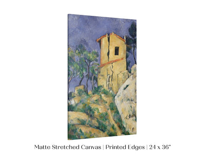 The House with the Cracked Walls | P86 - Single Art Prints - Piccolo Fiore Prints