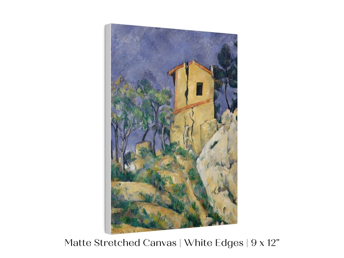 The House with the Cracked Walls | P86 - Single Art Prints - Piccolo Fiore Prints