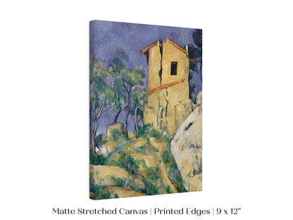 The House with the Cracked Walls | P86 - Single Art Prints - Piccolo Fiore Prints