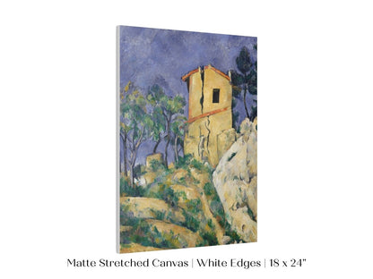 The House with the Cracked Walls | P86 - Single Art Prints - Piccolo Fiore Prints