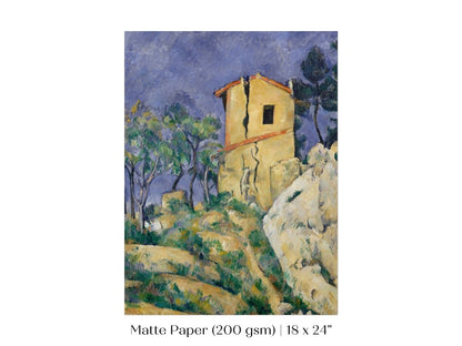 The House with the Cracked Walls | P86 - Single Art Prints - Piccolo Fiore Prints