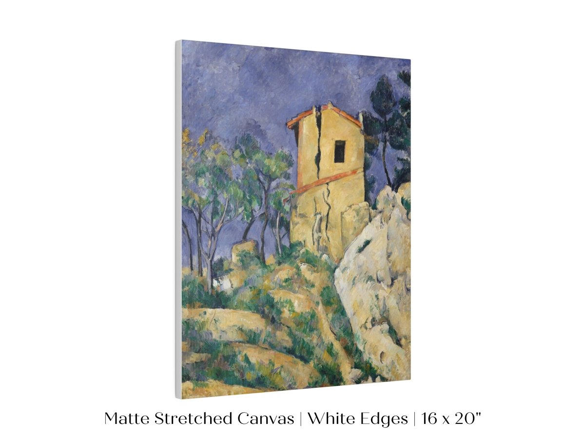 The House with the Cracked Walls | P86 - Single Art Prints - Piccolo Fiore Prints