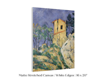 The House with the Cracked Walls | P86 - Single Art Prints - Piccolo Fiore Prints