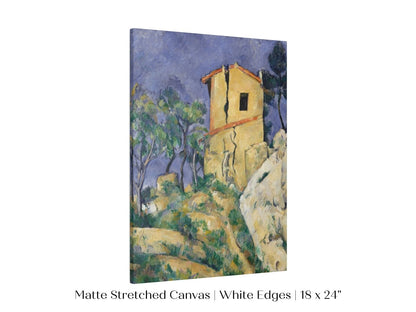 The House with the Cracked Walls | P86 - Single Art Prints - Piccolo Fiore Prints