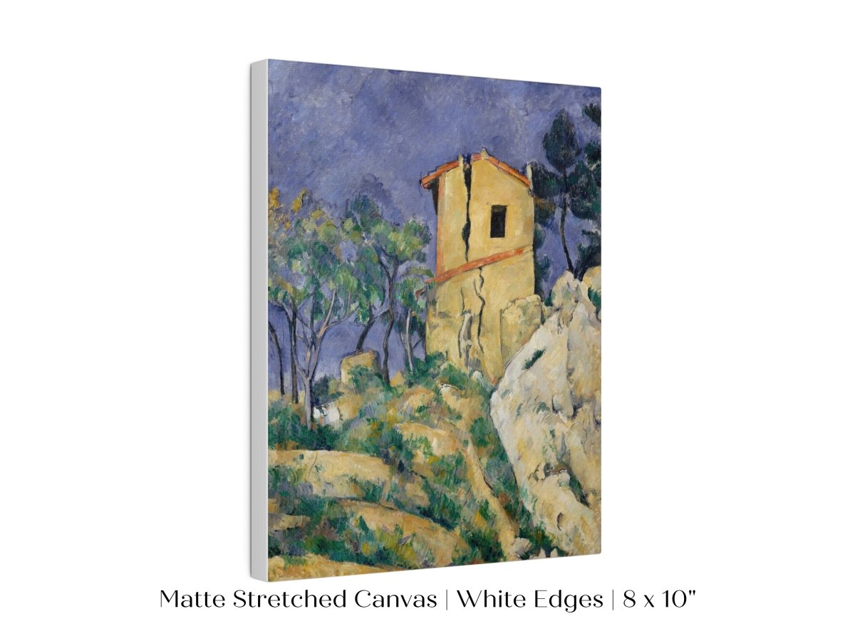 The House with the Cracked Walls | P86 - Single Art Prints - Piccolo Fiore Prints